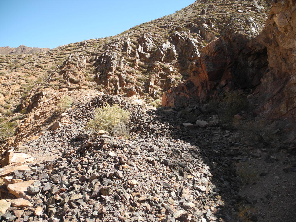 Der gleiche Teil mit Halde