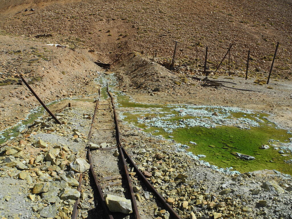 Auch dieser Stollen ist verbrochen