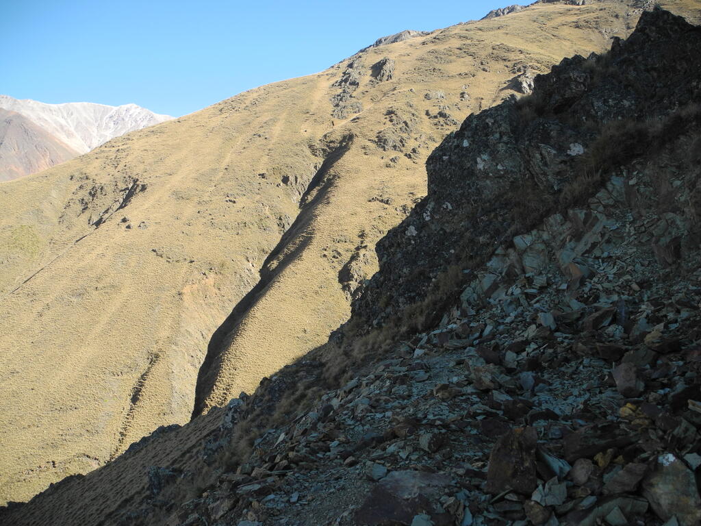 Irgendwo da oben geht der Fu&szlig;weg weiter