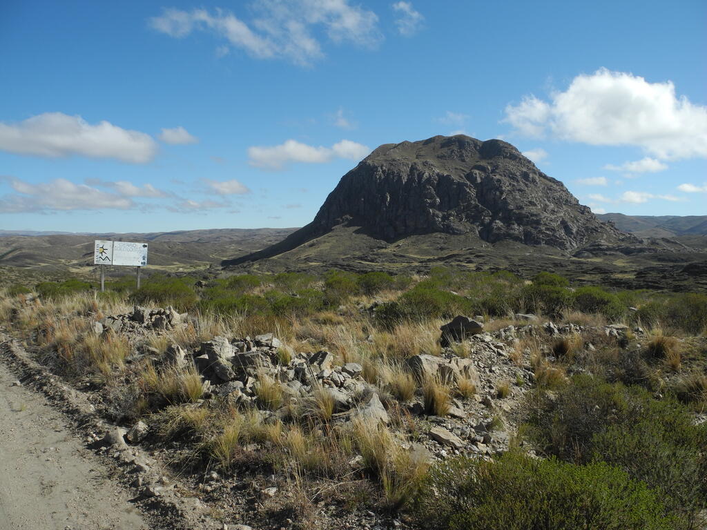 Cerro Sololosta von der RP39 aus gesehen